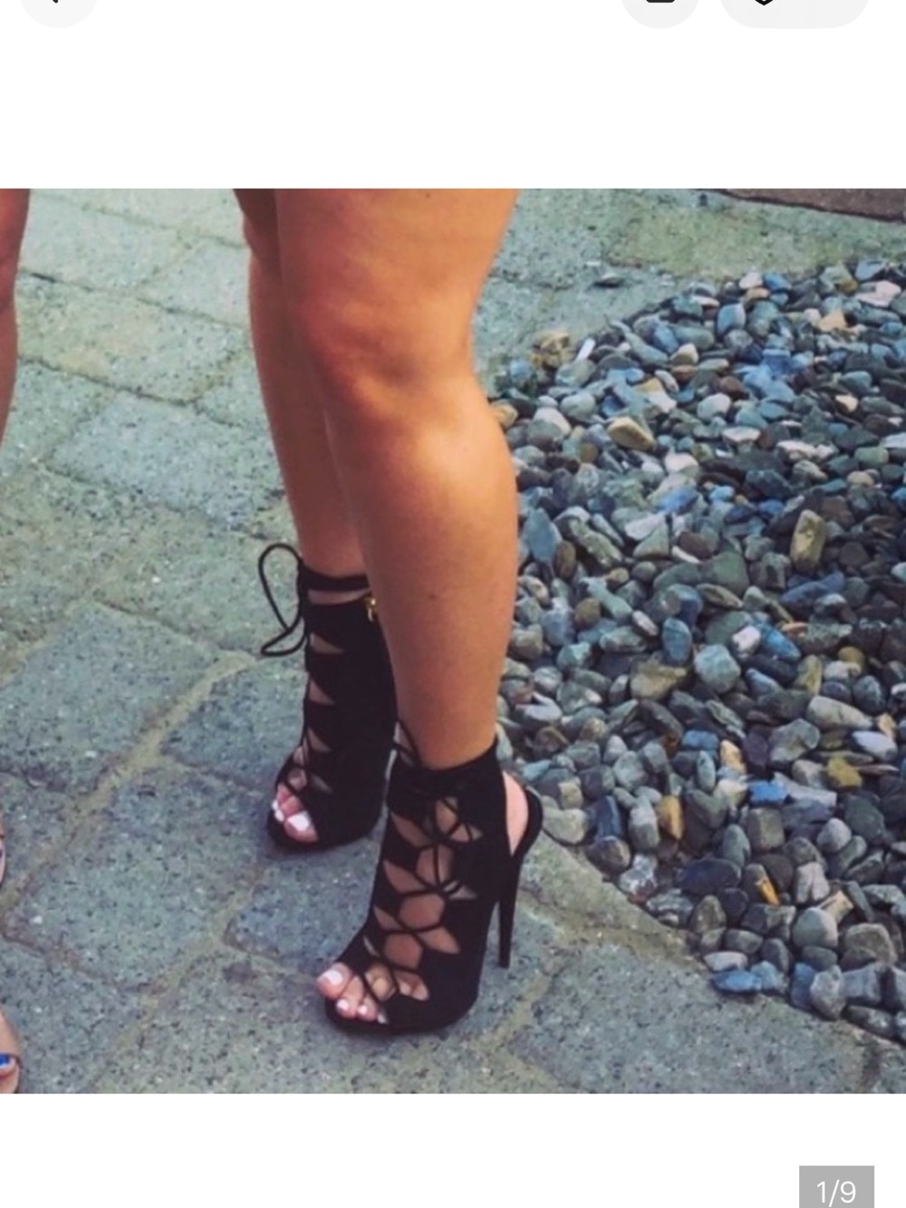 Giuseppe Zanotti Pink Suede Lace-Up ALIEN Sandals - Picture 8 of 9